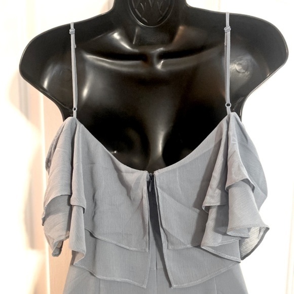 “WAYF” Lauren Off the Shoulder Ruffle Maxi Dress - Picture 13 of 16